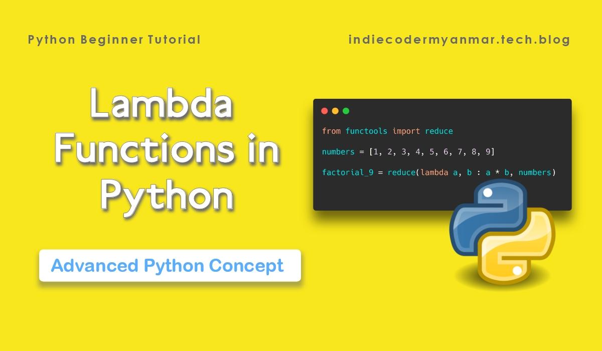 Cover of Lambda Functions in Python